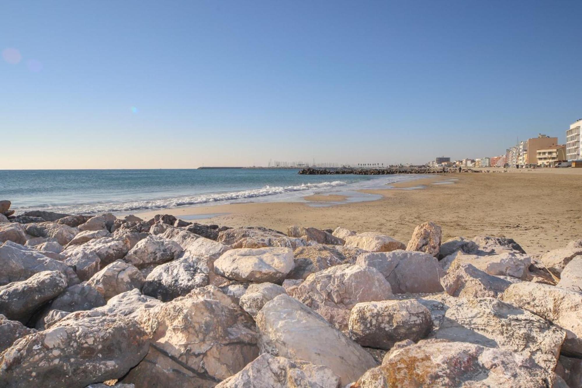 T2 Label Plage Piscine Proche Mer Parking Palavas Bagian luar foto